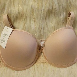 Chantelle Le Marais Memory Foam T-Shirt Bra Cappuccino Nude 32C 2736-97 $84 NWT